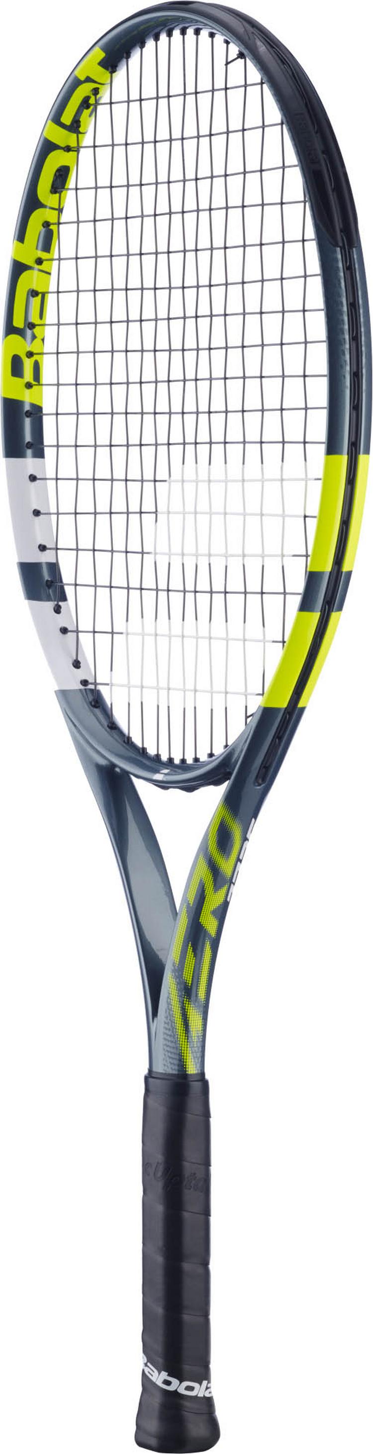 Babolat Babolat AERO JUNIOR Tennisschl&auml;ger Kinder - metallic grey/fluo yellow - 0 | SportScheck