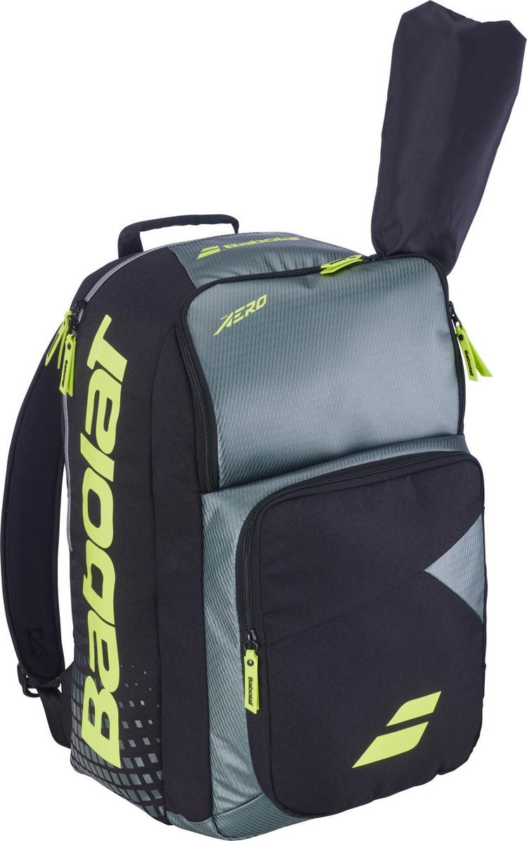 Babolat Babolat PURE AERO Tennisrucksack - metallic grey/black/fluo yellow - 0 | SportScheck