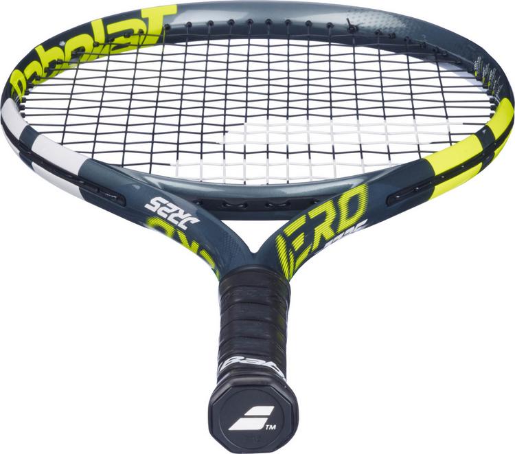 Babolat Babolat AERO JUNIOR Tennisschl&auml;ger Kinder - metallic grey/fluo yellow - 0 | SportScheck