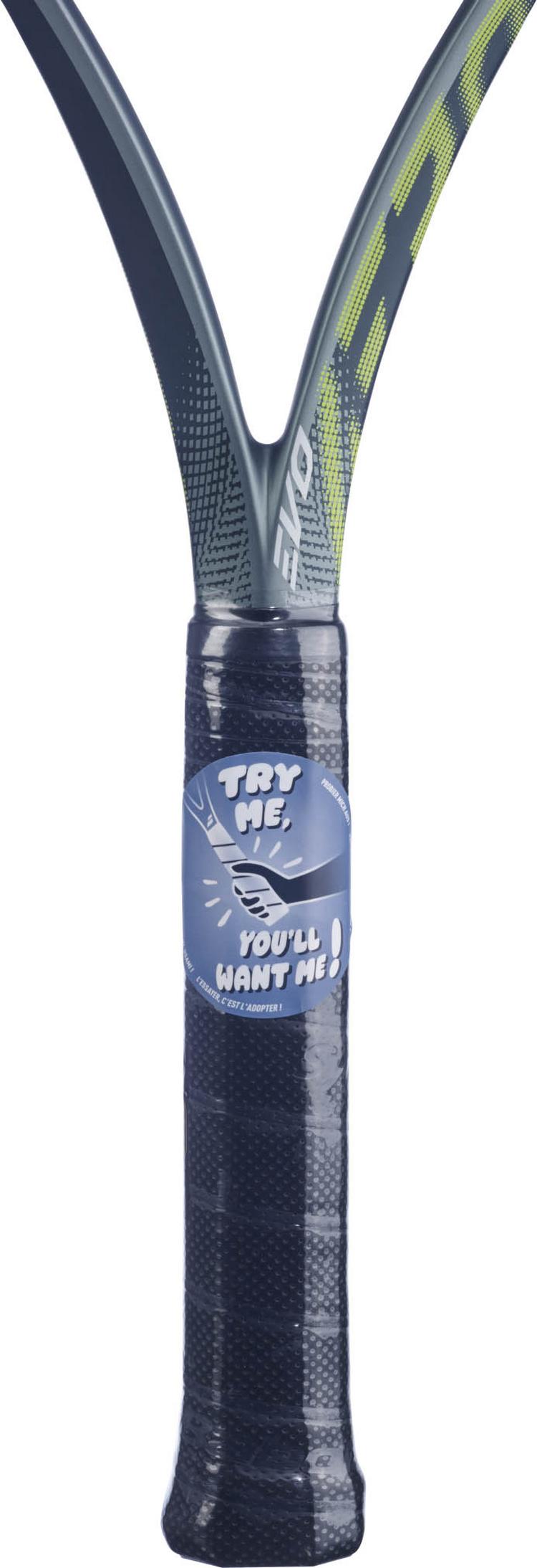 Babolat Babolat EVO AERO Tennisschl&auml;ger - grey/fluo yellow - 4 | SportScheck