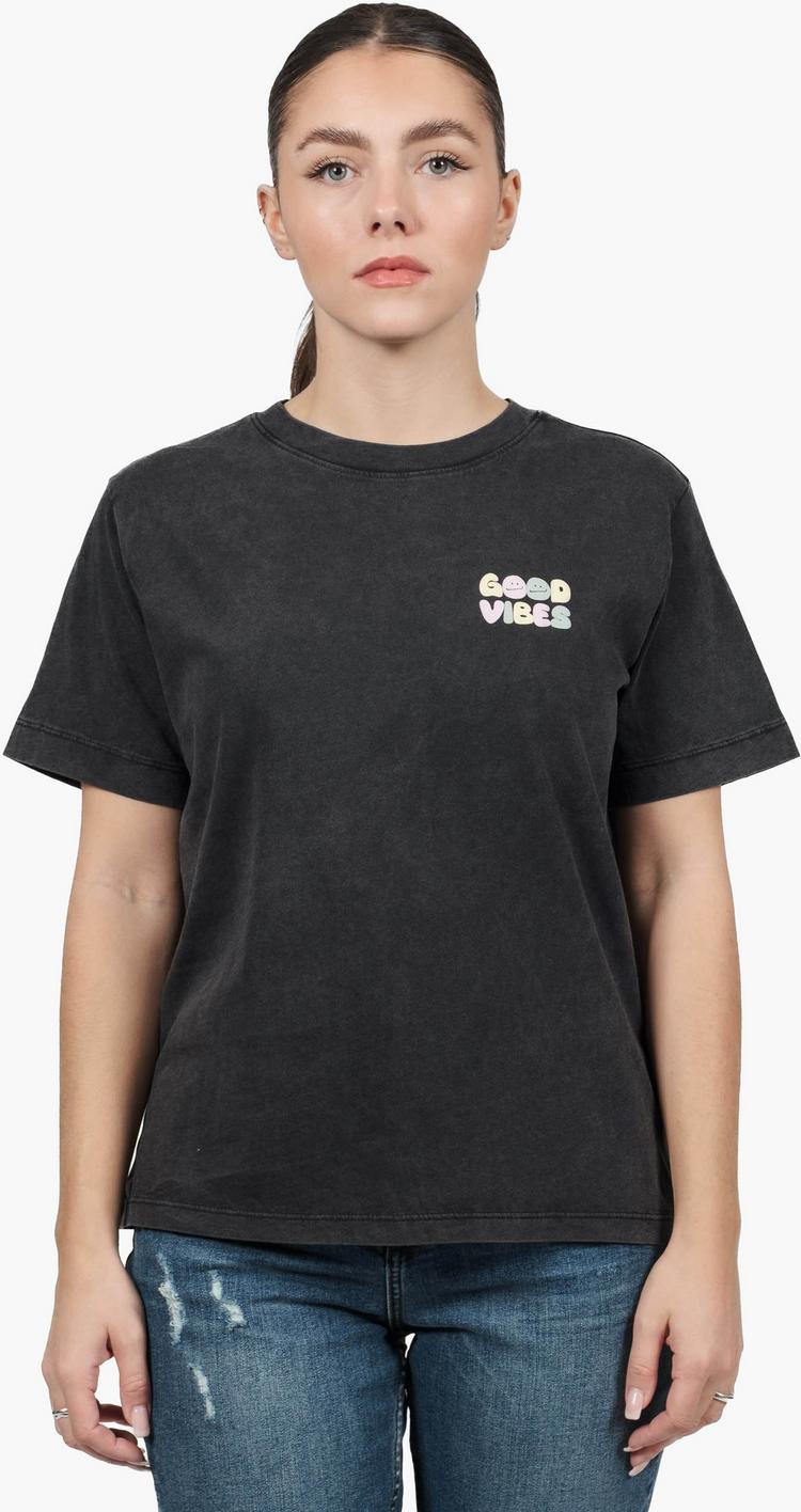 Kleinigkeit Kleinigkeit Big Vibes T-Shirt Damen - black dyed - 0 | SportScheck