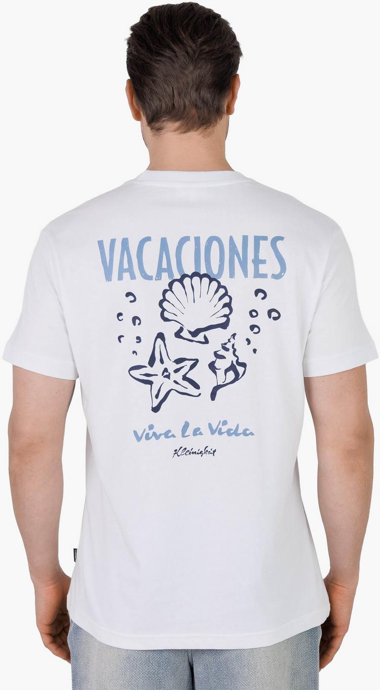Kleinigkeit Kleinigkeit Big Vacaciones T-Shirt Herren - white - 1 | SportScheck