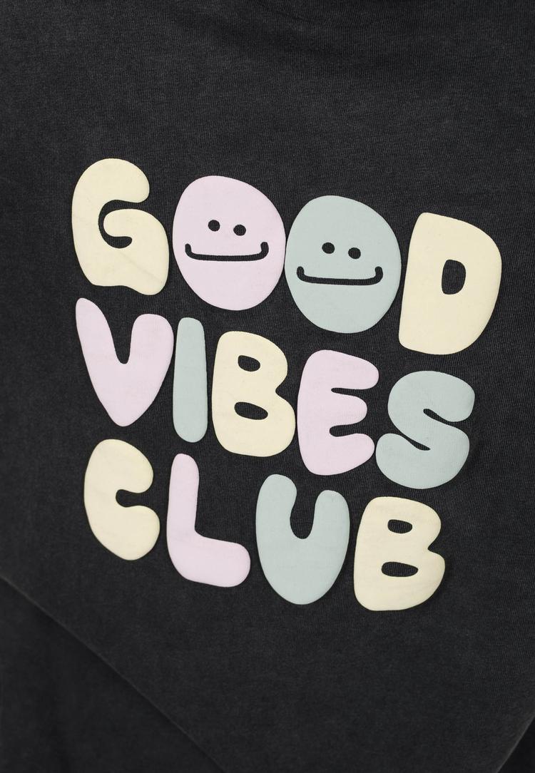 Kleinigkeit Kleinigkeit Big Vibes T-Shirt Damen - black dyed - 4 | SportScheck