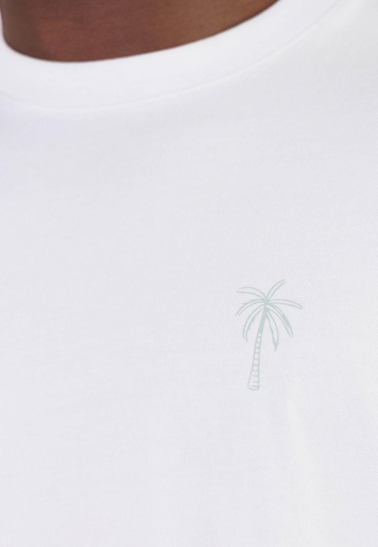Kleinigkeit Kleinigkeit Big Palms T-Shirt Herren - white - 4 | SportScheck