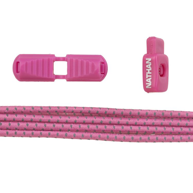 NATHAN NATHAN Reflective Run Laces Schuhb&auml;nder - pink - 0 | SportScheck