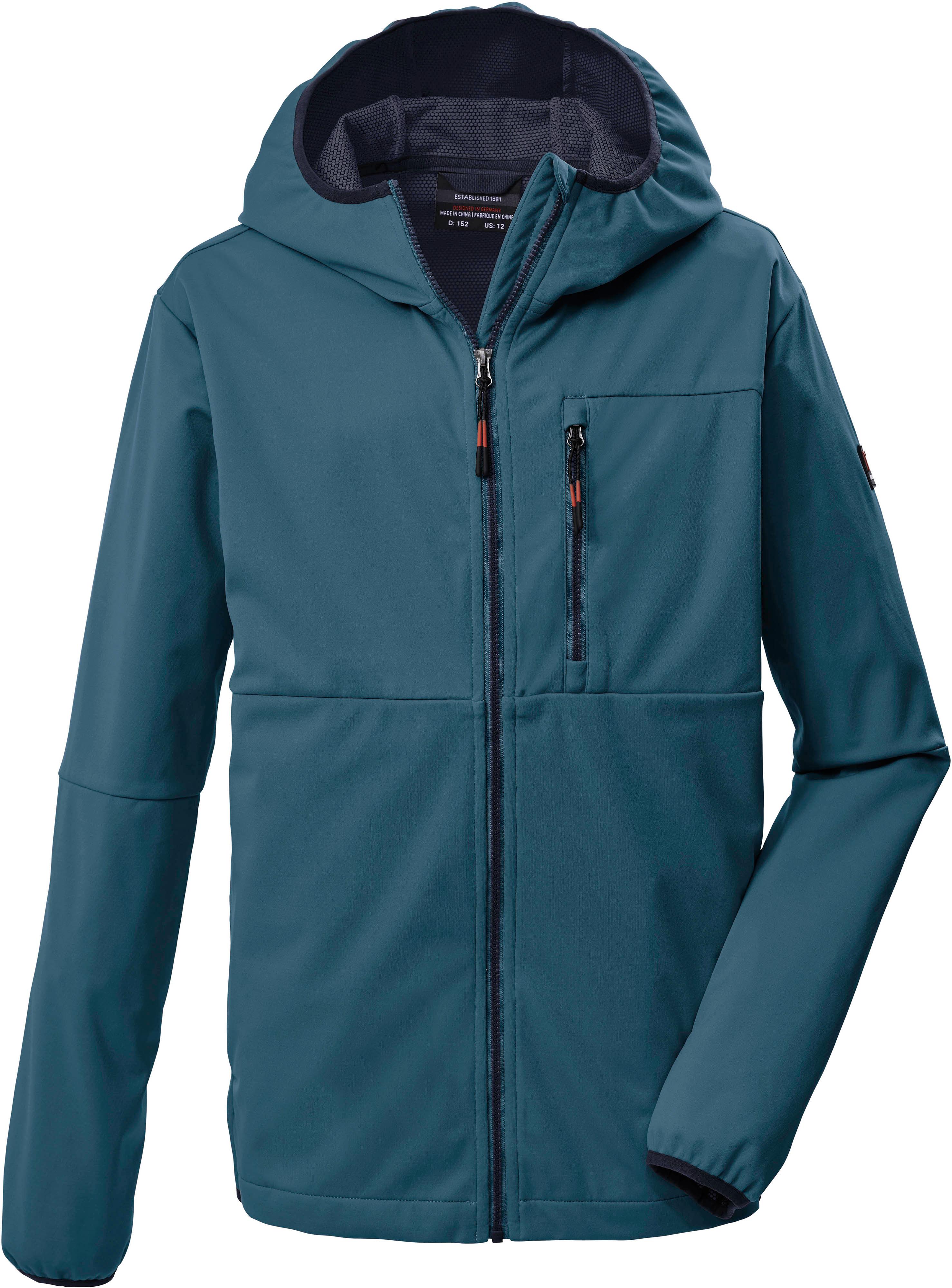 Killtec Softshelljacke Winddicht Softshell Blau
