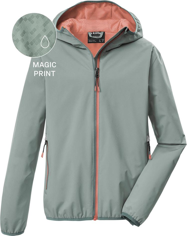 KILLTEC KILLTEC KOS 145 Funktionsjacke Kinder - helles naturgruen - 0 | SportScheck