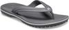 Crocs CROCBAND FLIP Sandalen Damen - slate grey-smoke