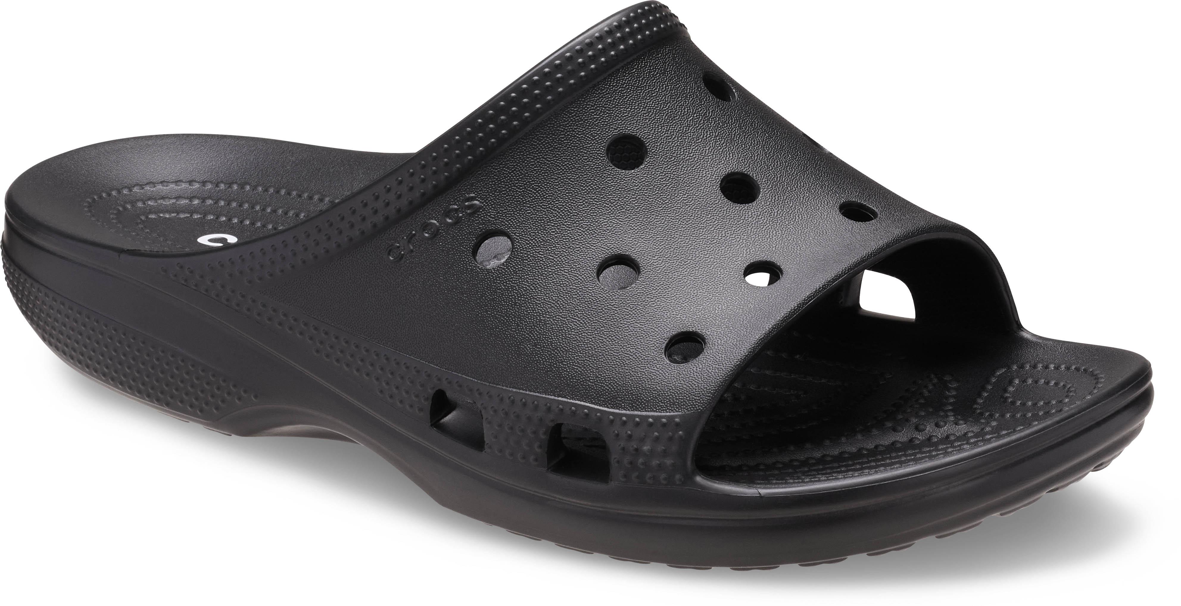 Crocs Sandalen Obermaterial Kunststoff Schwarz