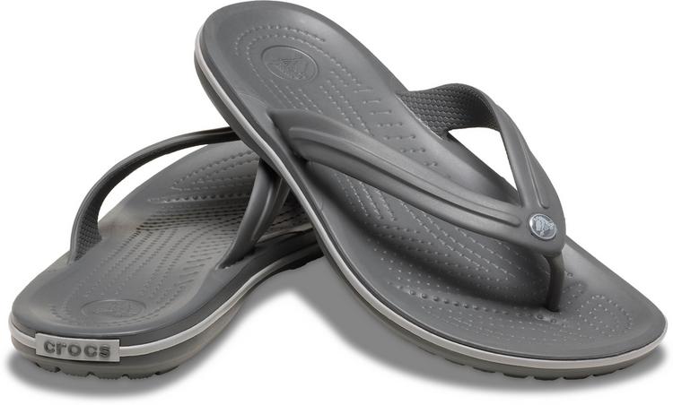 Crocs Crocs CROCBAND FLIP Sandalen Damen - slate grey-smoke - 1 | SportScheck