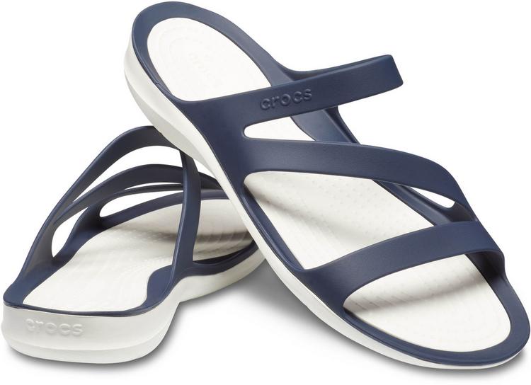 Crocs Crocs SWIFTWATER Sandalen Damen - navy-white - 1 | SportScheck