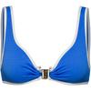 Seafolly Beach Bound Ring Front Tank Bikini Oberteil Damen - sapphire
