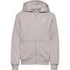Nike Club Sweatjacke Kinder - cream ii-white