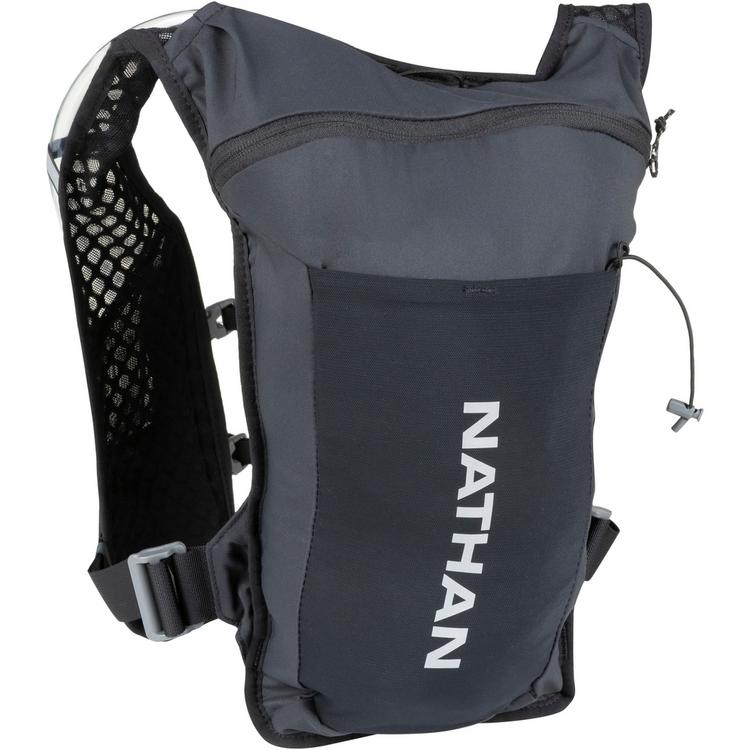 NATHAN NATHAN QuickStart 3.0 4L Trinkrucksack - black-reflective silver - 0 | SportScheck
