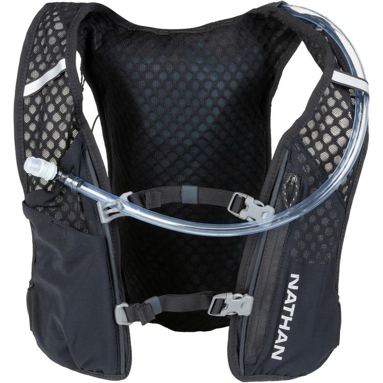 NATHAN NATHAN QuickStart 3.0 4L Trinkrucksack - black-reflective silver - 0 | SportScheck