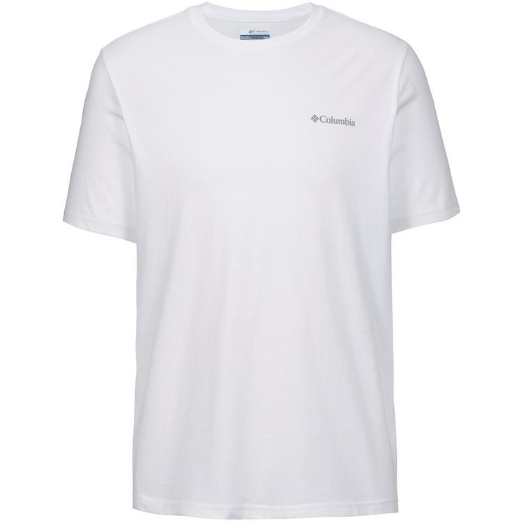 Columbia Columbia T-Shirt Herren - white - 0 | SportScheck