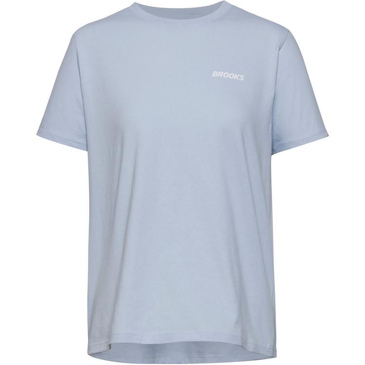 Brooks Brooks Graphic Funktionsshirt Damen - halogen blue-white - 0 | SportScheck