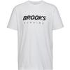 Brooks Graphic Funktionsshirt Herren - white-black