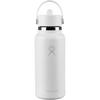 Hydro Flask 32 OZ WIDE FLEX STRAW Isolierflasche - white