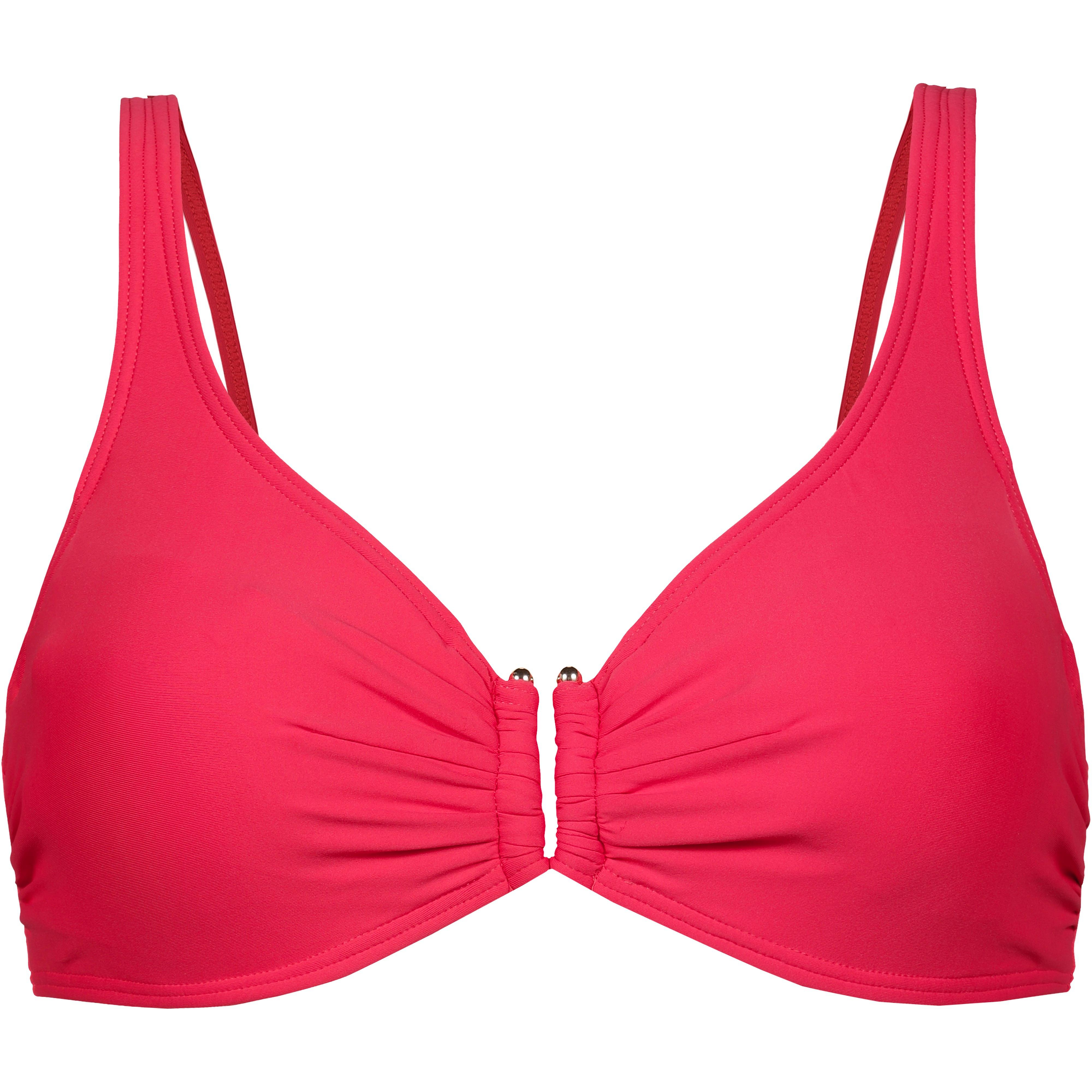 Lascana Bügel-Top Bikini Oberteil Polyamid-Elastan Rosa