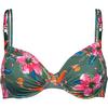 Lascana B&uuml;gel-Top Bikini Oberteil Damen - olive print