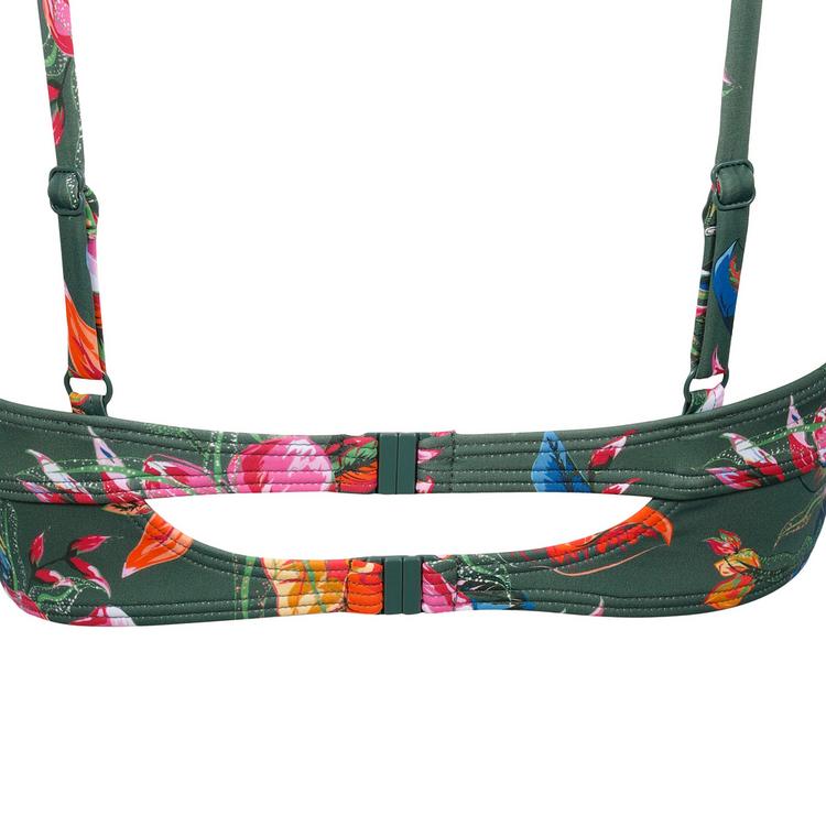 Lascana Lascana Bralette-Top Bikini Oberteil Damen - olive print - 0 | SportScheck