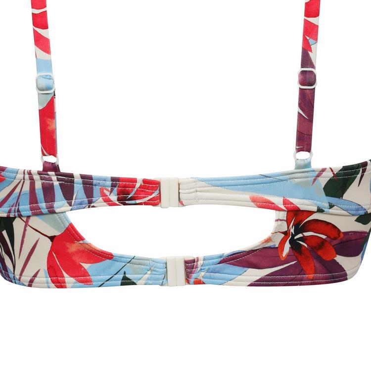 Lascana Lascana Bralette-Top Bikini Oberteil Damen - creme print - 0 | SportScheck