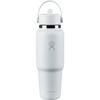 Hydro Flask 32 OZ WIDE FLEX STRAW TRAVEL Isolierflasche - white