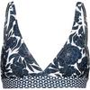 sunseeker Triangel-Top Bikini Oberteil Damen - navy-print