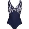 Lascana Badeanzug Badeanzug Damen - navy-white