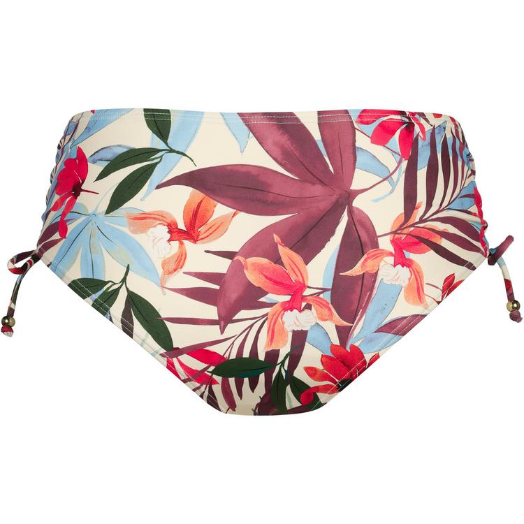 Lascana Lascana Bikinihose mit Raffung Bikini Hose Damen - creme print - 0 | SportScheck