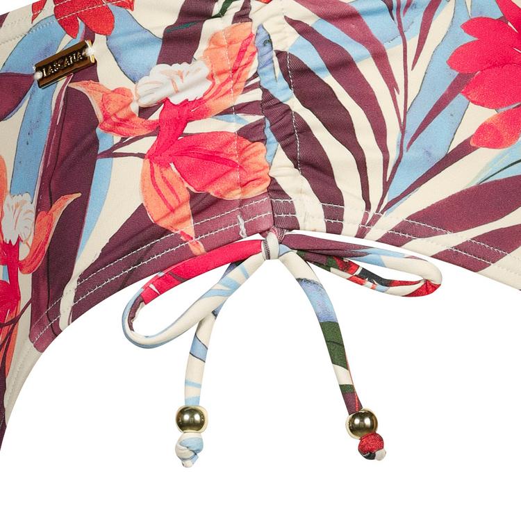 Lascana Lascana Bikinihose mit Raffung Bikini Hose Damen - creme print - 0 | SportScheck