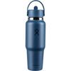 Hydro Flask 32 OZ WIDE FLEX STRAW TRAVEL Isolierflasche - harbor blue