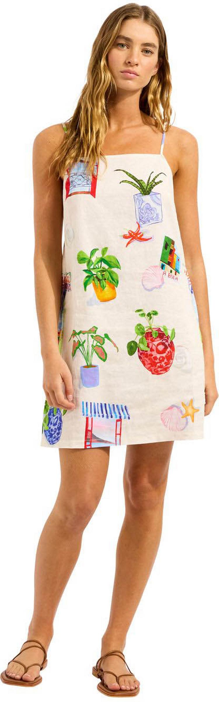 Seafolly Seafolly La Boca Bandeau Minikleid Damen - ecru - 0 | SportScheck