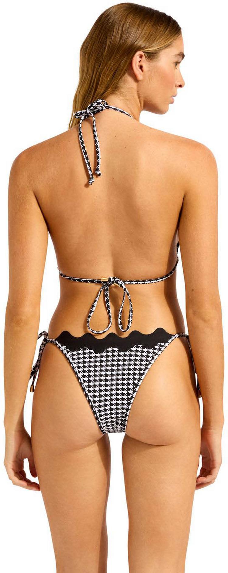 Seafolly Seafolly GiaCheck Ric Rac Slide Tri Bikini Oberteil Damen - black - 1 | SportScheck