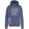 Another Cotton Lab Wanna Go Washed Hoodie - blue