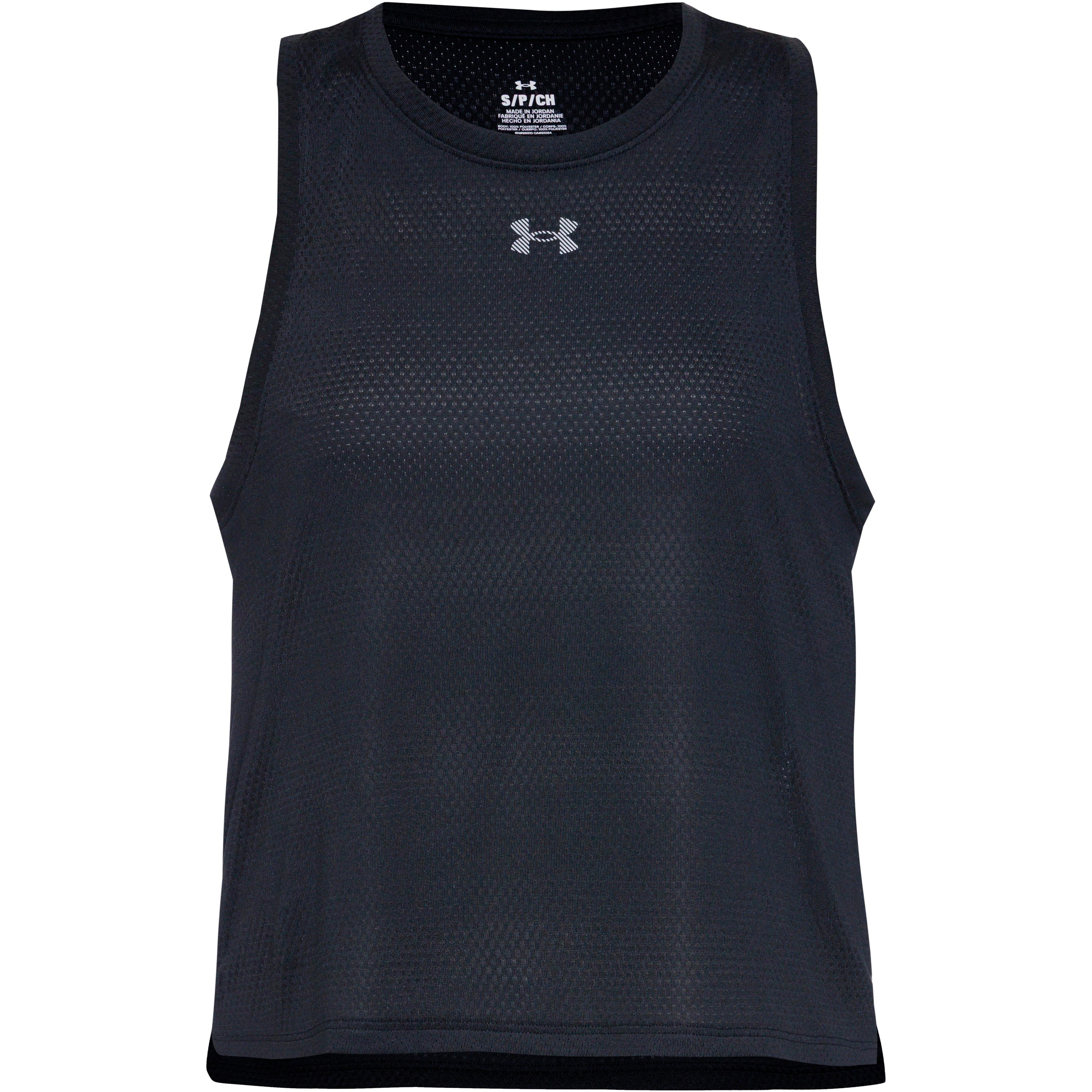 Under Armour Funktionstank Loose Polyester Schwarz