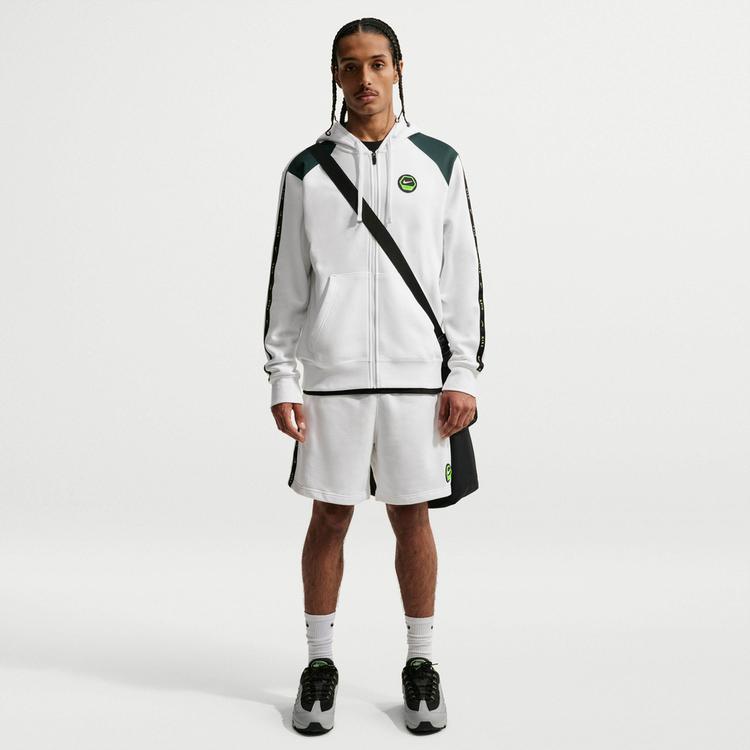 Nike Nike NSW Sweatjacke Herren - white-pro green-electric green - 0 | SportScheck