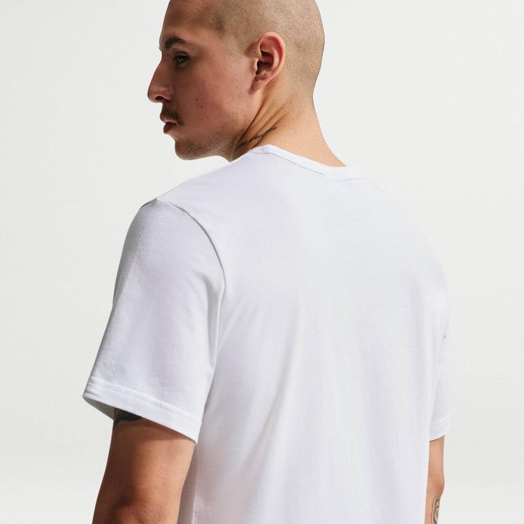 Nike Nike T-Shirt Herren - white-electric green - 3 | SportScheck