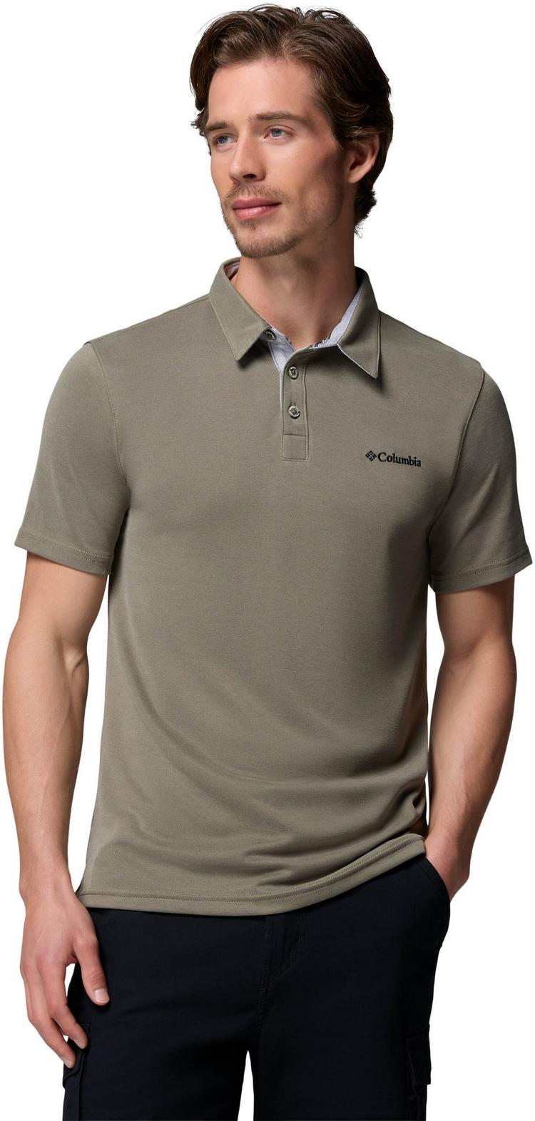 Columbia Columbia Nelson Point Poloshirt Herren - stone green - 0 | SportScheck