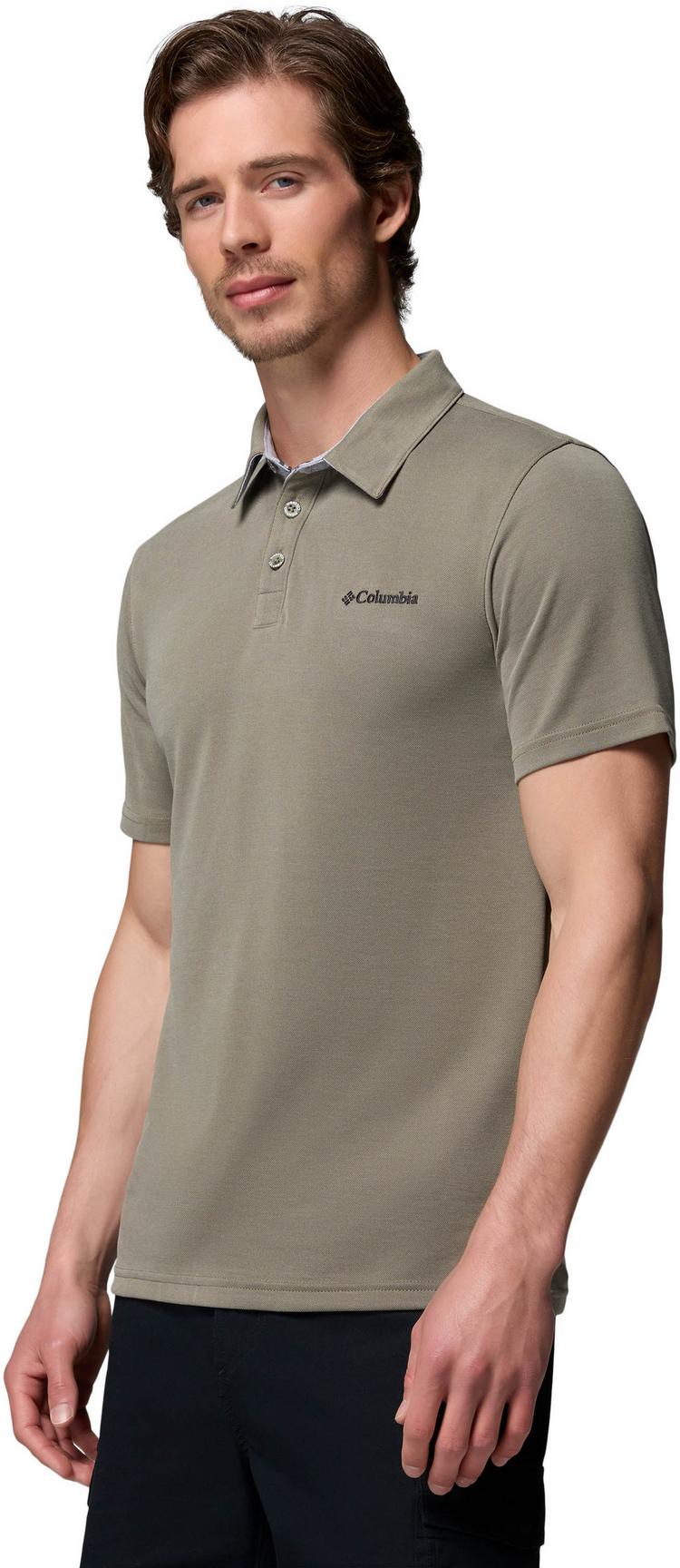 Columbia Columbia Nelson Point Poloshirt Herren - stone green - 2 | SportScheck