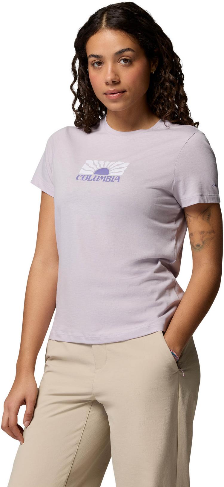 Columbia Columbia Ruby Springs T-Shirt Damen - lavender pearl-brandrise - 2 | SportScheck