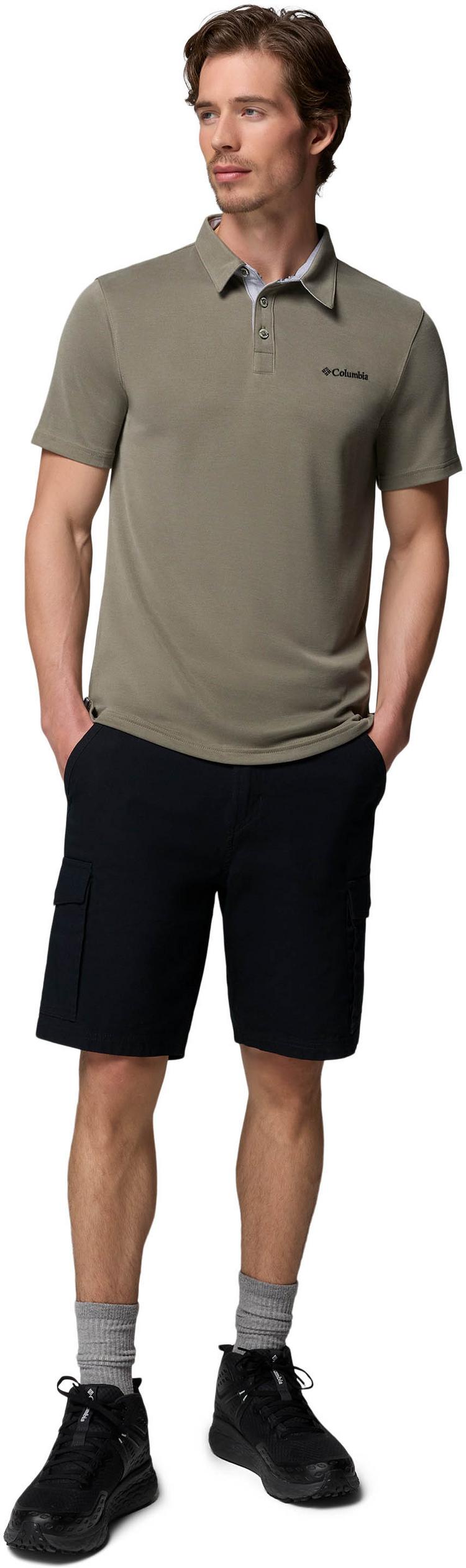 Columbia Columbia Nelson Point Poloshirt Herren - stone green - 3 | SportScheck