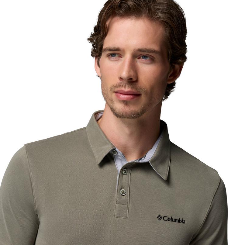 Columbia Columbia Nelson Point Poloshirt Herren - stone green - 4 | SportScheck