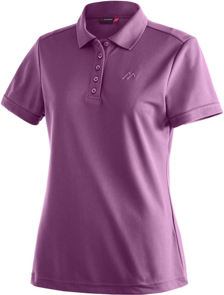 Maier Sports Maier Sports Ulrike Poloshirt Damen - bruised boysenberry - 0 | SportScheck