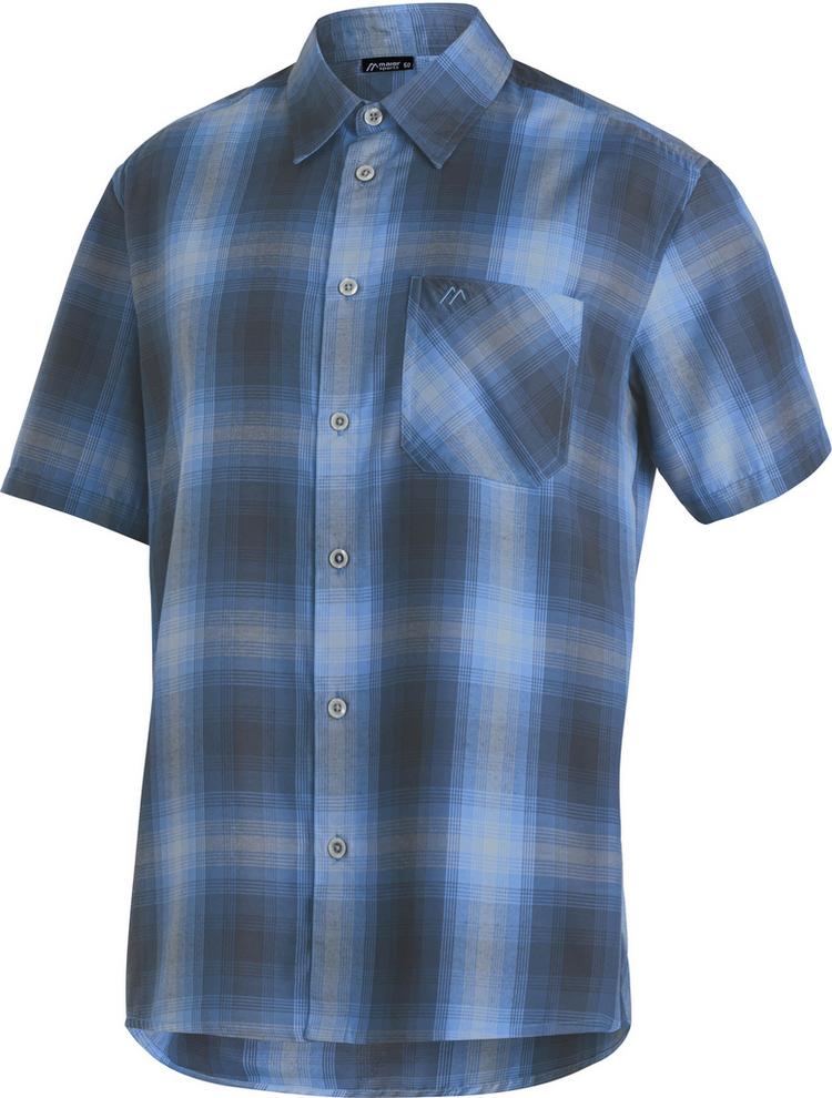 Maier Sports Maier Sports Mauro Funktionshemd Herren - blue-graphite-check - 0 | SportScheck
