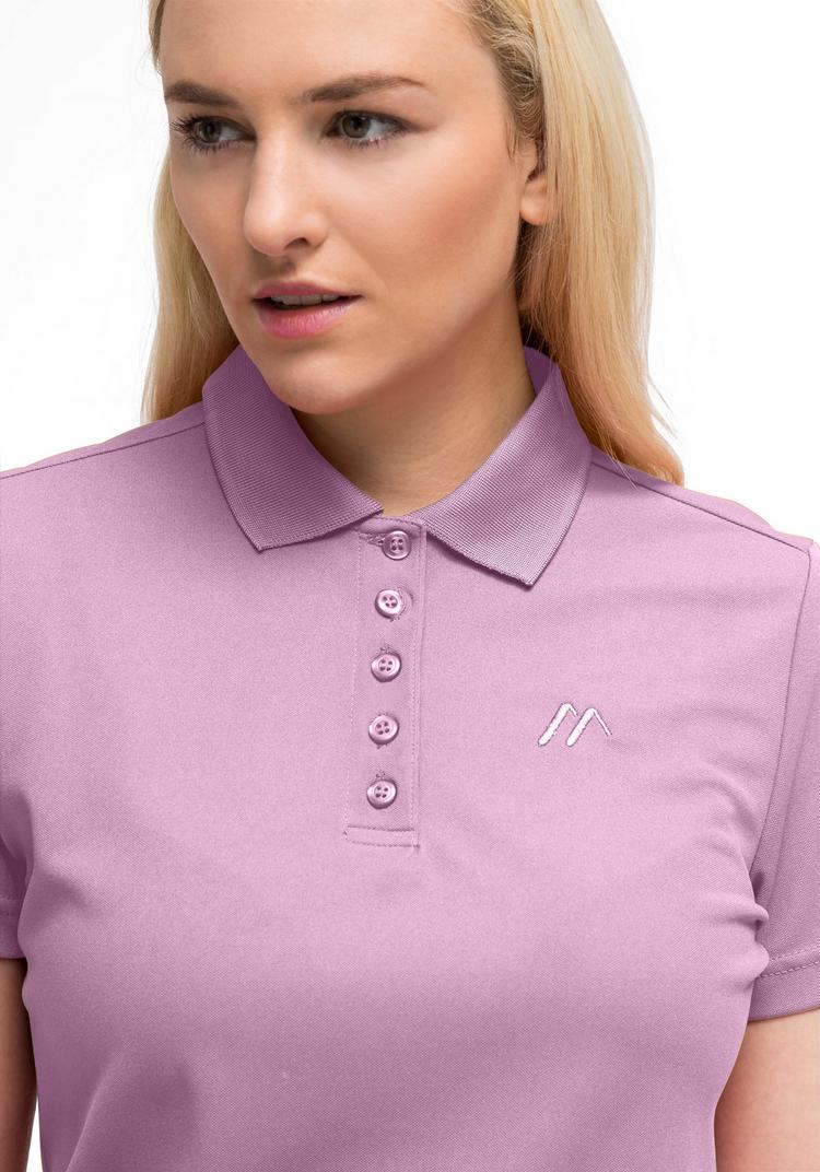 Maier Sports Maier Sports Ulrike Poloshirt Damen - glossy lilac - 0 | SportScheck