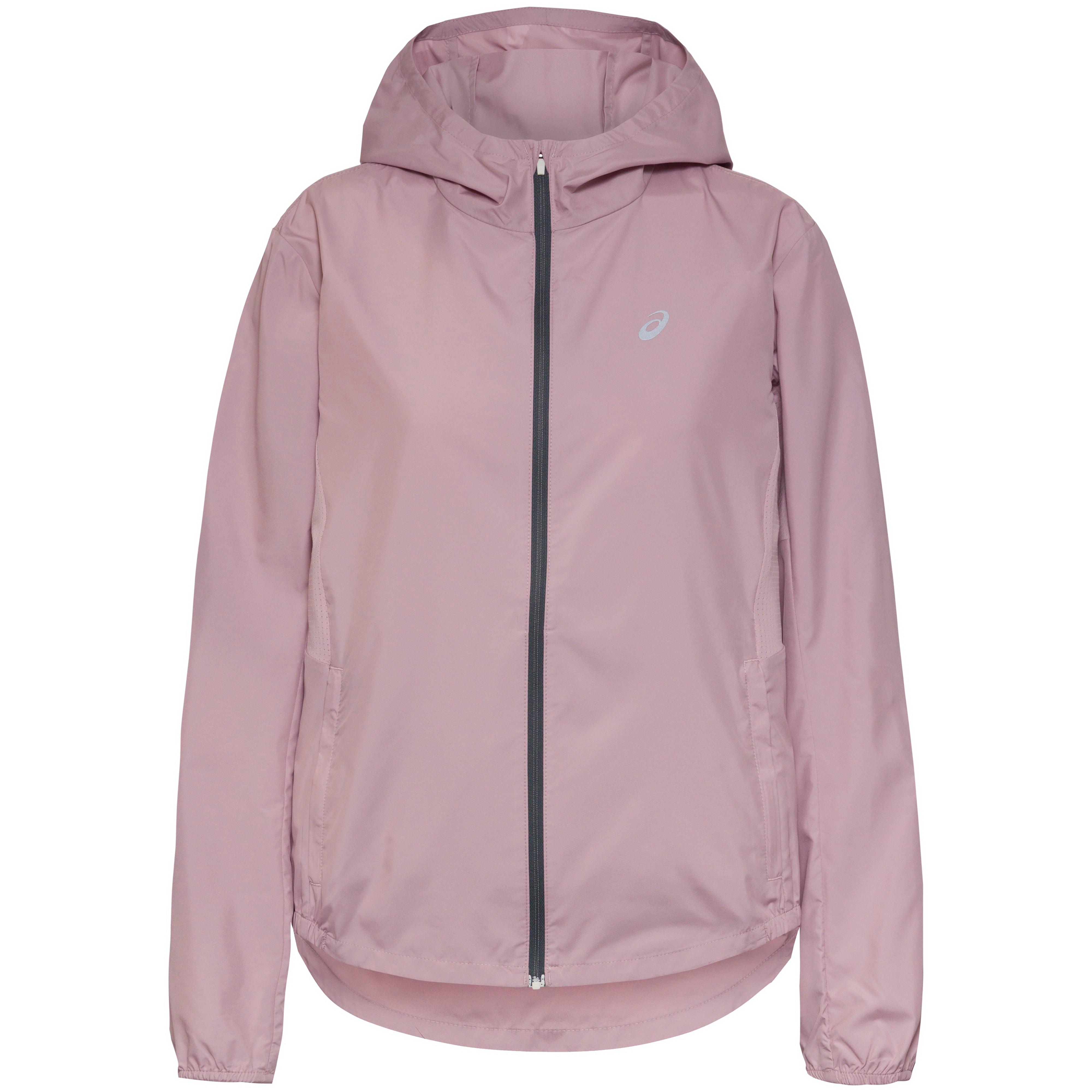 ASICS Laufjacke Wasserabweisend Polyester Rosa