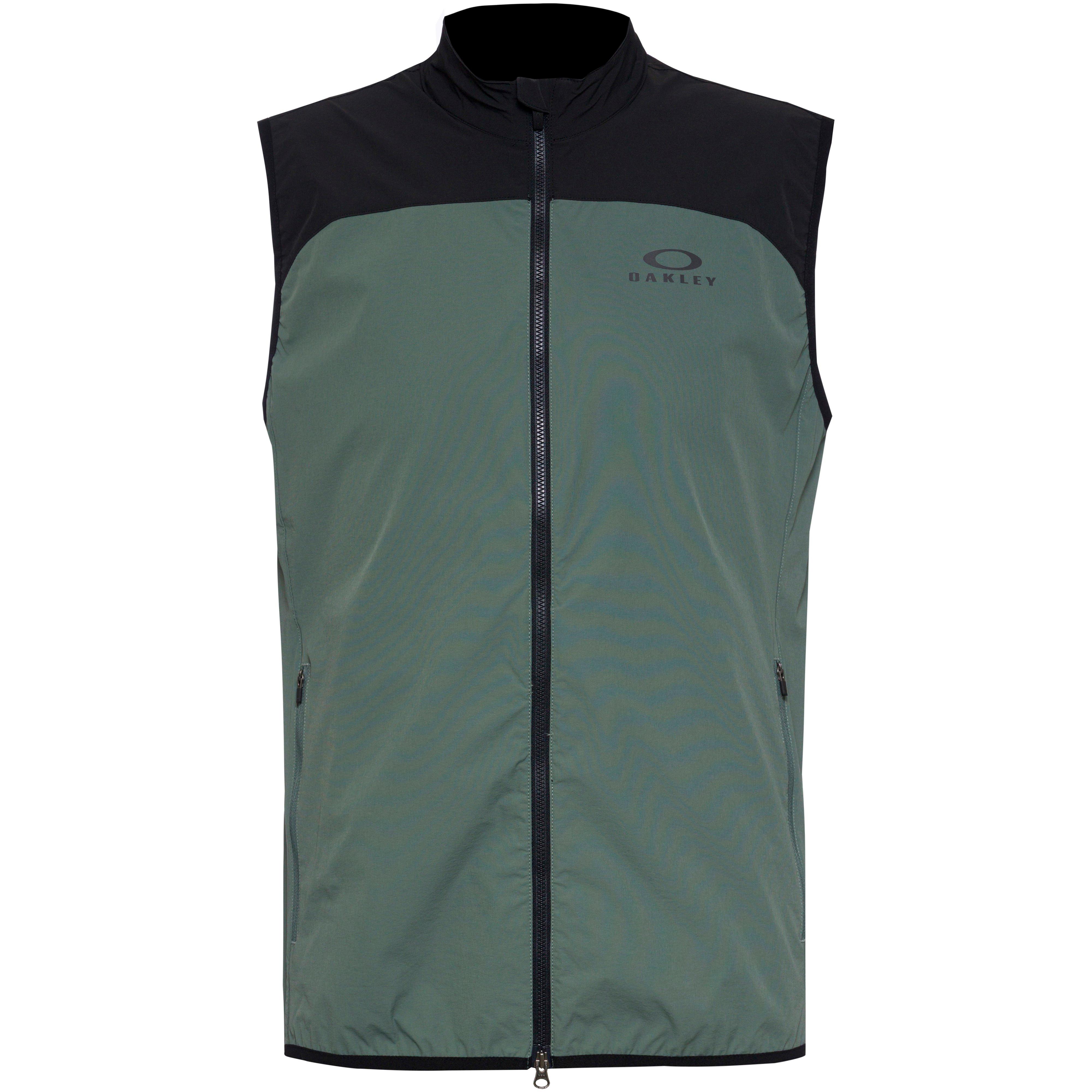 Oakley Fahrradweste Water-Resistant Polyamid-Elastan Grün