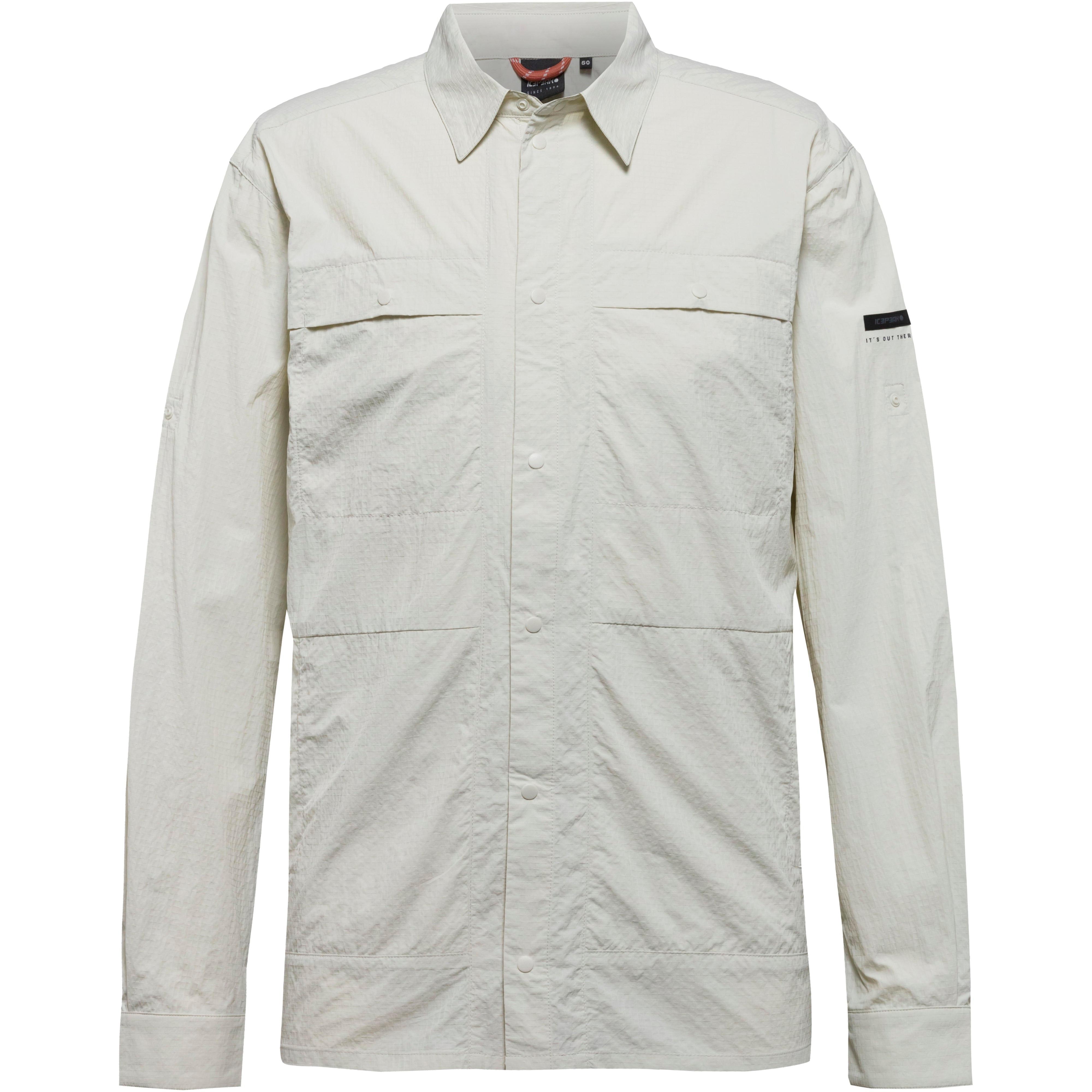 icepeak Funktionshemd Herren Ripstop Beige